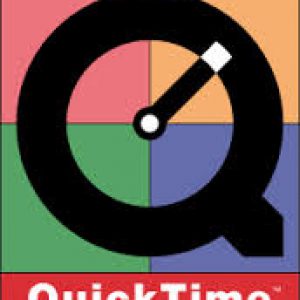 What the Quicktime logo looked like in 1991